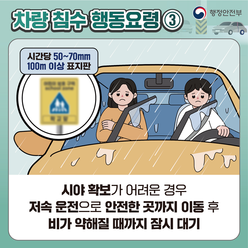 차량침수이미지